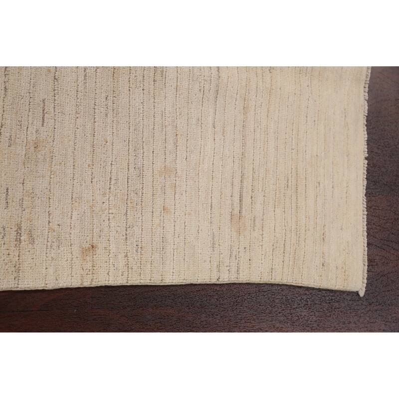 Contemporary Gabbeh Kashkoli Oriental Area Rug Handmade Wool Carpet - 3'3" x 4'10"