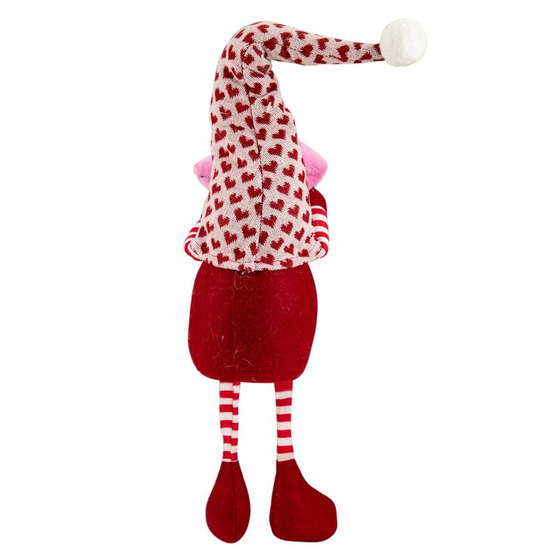 Sitting Kiss Me Lips Valentine's Day Gnome - 23"