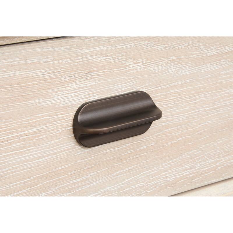 Salt Life Home Sunset Cove Sanibel Brown Drawer Dresser with Landscape Mirror
