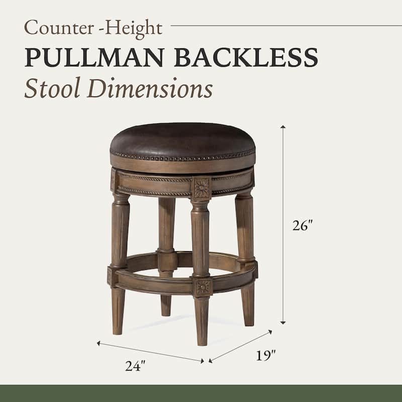 Maven Lane Pullman Backless Kitchen Stool