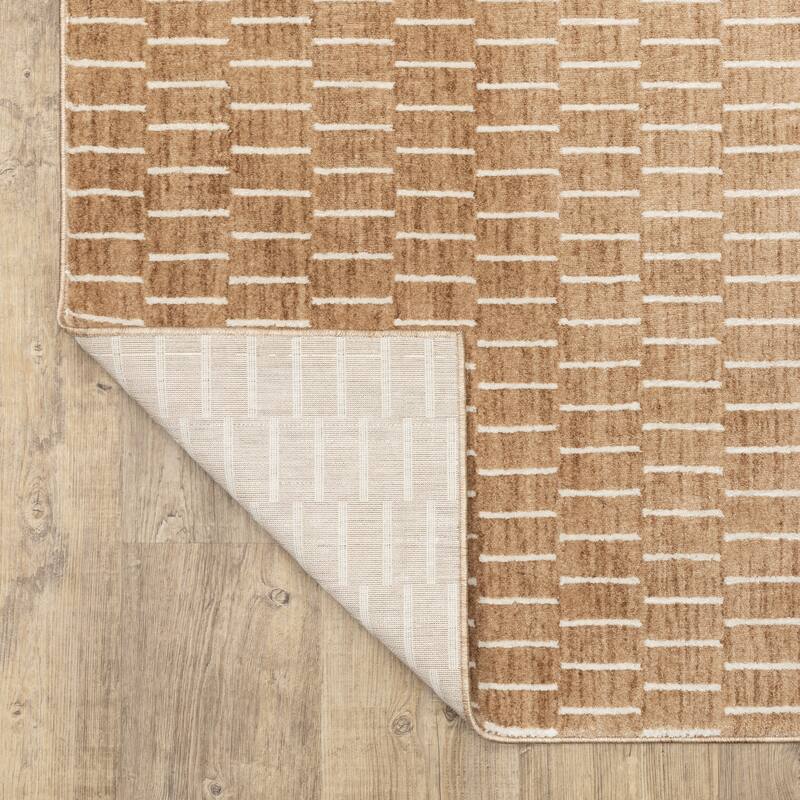 Style Haven Owen Modern Geometric Lines Area Rug
