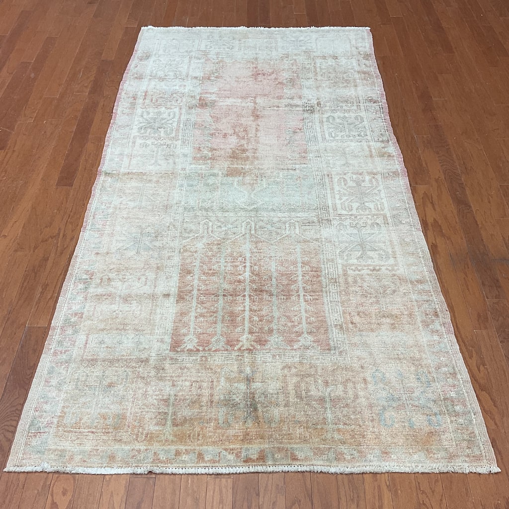 HERAT ORIENTAL Handmade Turkish Oushak Wool Rug - 4'9" x 9'3"