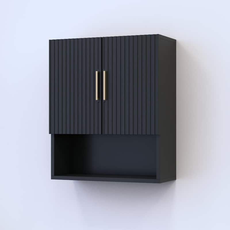 Meble Furniture Madera 07 Over the Toilet Cabinet (20"W x 24"H) - Modern Matte Finish Bathroom Storage