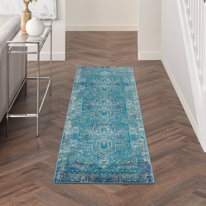 Nourison Passion Vintage Moroccan Tribal Area Rug