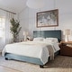 preview thumbnail 64 of 80, Celeste Modern Upholstered Bed, Box Spring Required