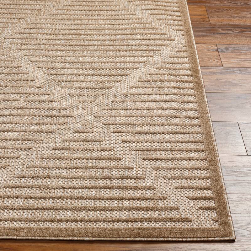 Livabliss San Diego Outdoor Geometric Area Rug