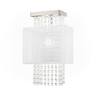 Livex Lighting Bella Vista Single Light 15" Tall Wall Sconce - Bed Bath ...