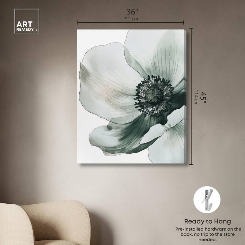 Delicate Stamen III Canvas by Art Remedy, Gallery Wrapped