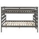preview thumbnail 10 of 10, 4-in-1 Full Size Metal Loft Bed with Desk,Wardrobe and Shelves for Bedroom