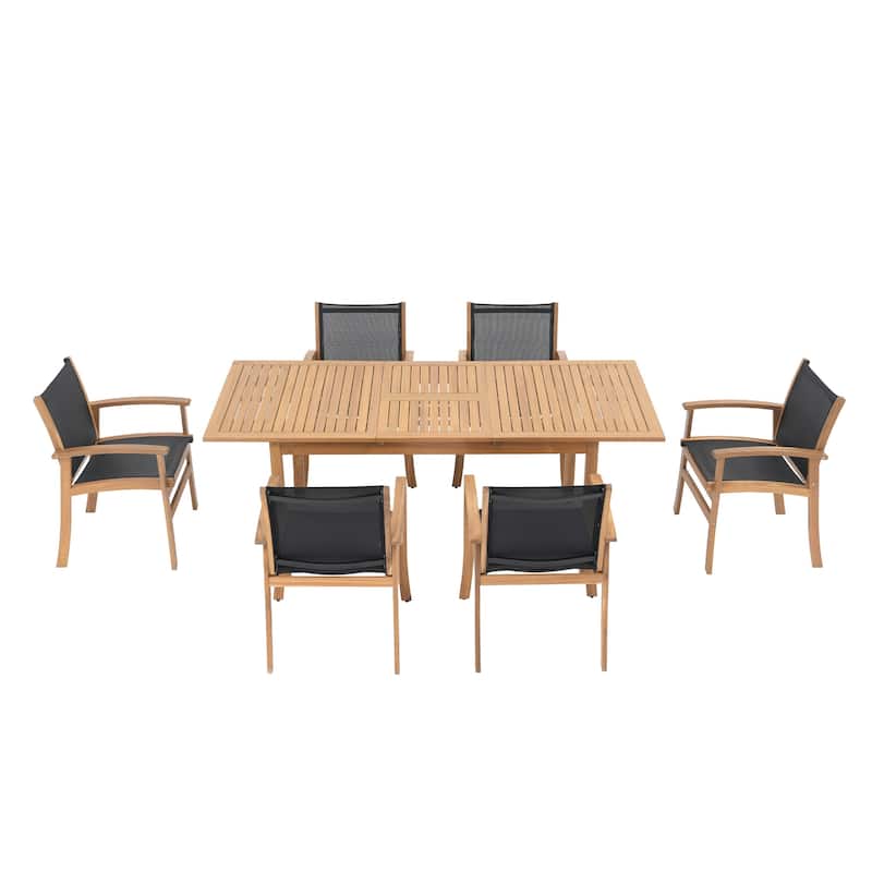 7-Piece Outdoor Patio Garden Dining Set