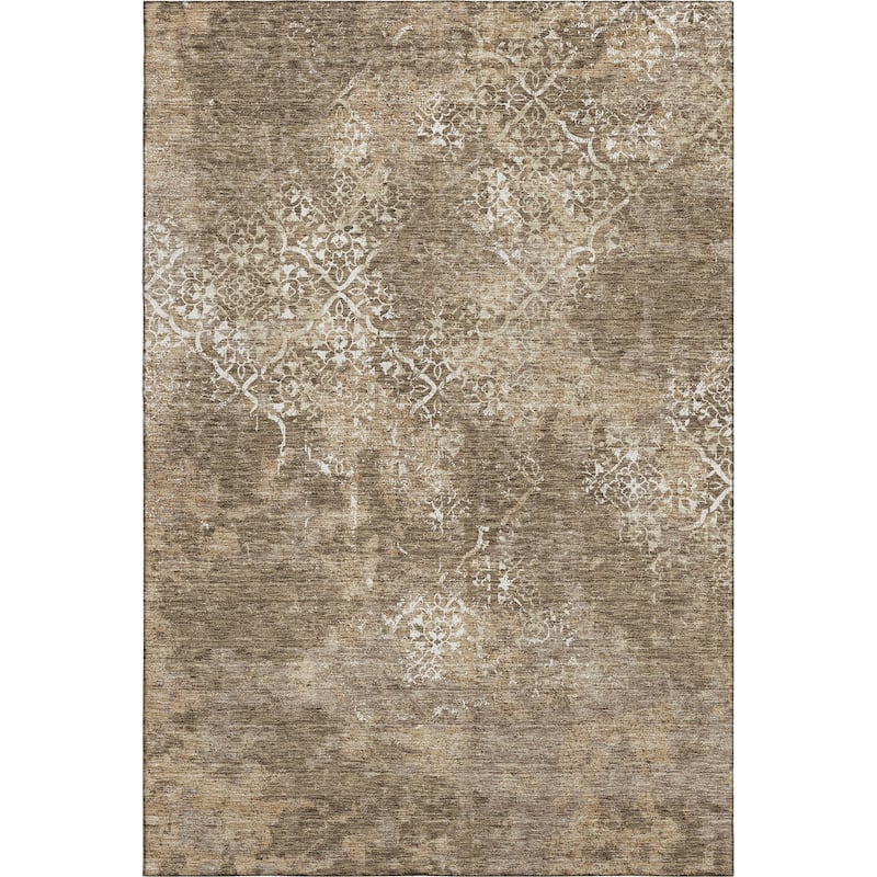 Premium Washable Super Soft Vintage Trellis Mayfield Rug