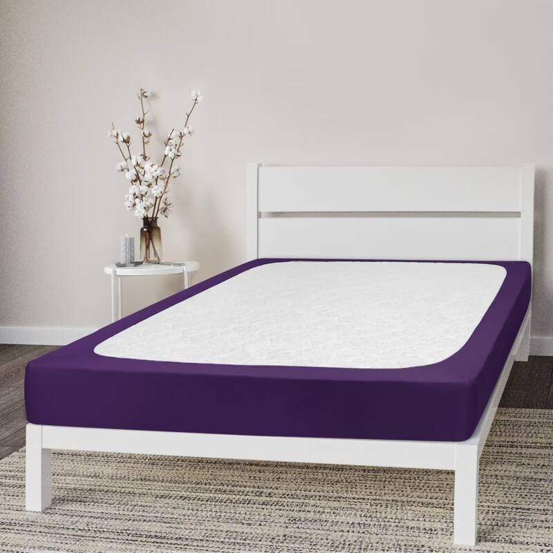 HIgh Stretch Jersey Knit Wrap Around Box Spring Cover