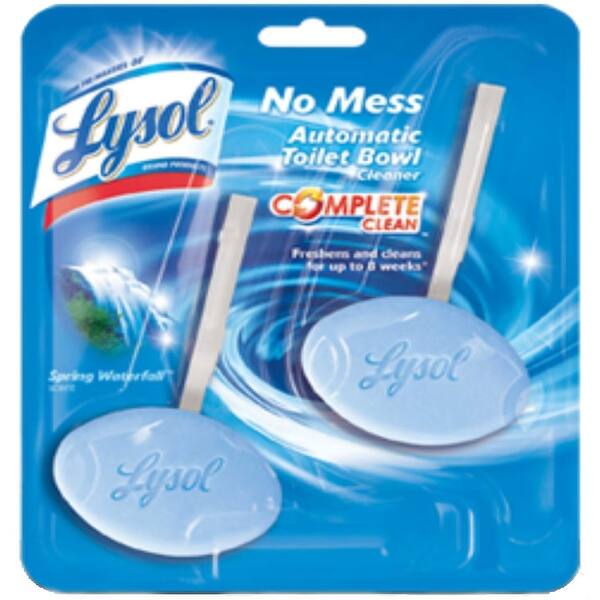 Shop Lysol 1920083722 Automatic Toilet Bowl Cleaner Lavender 2 Count Overstock 12491082
