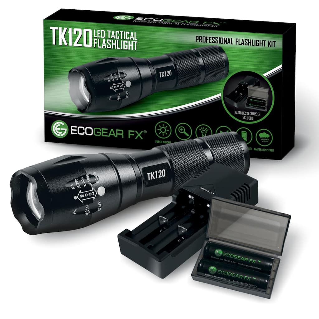 EcoGear FX TK120X LED Flashlight Kit