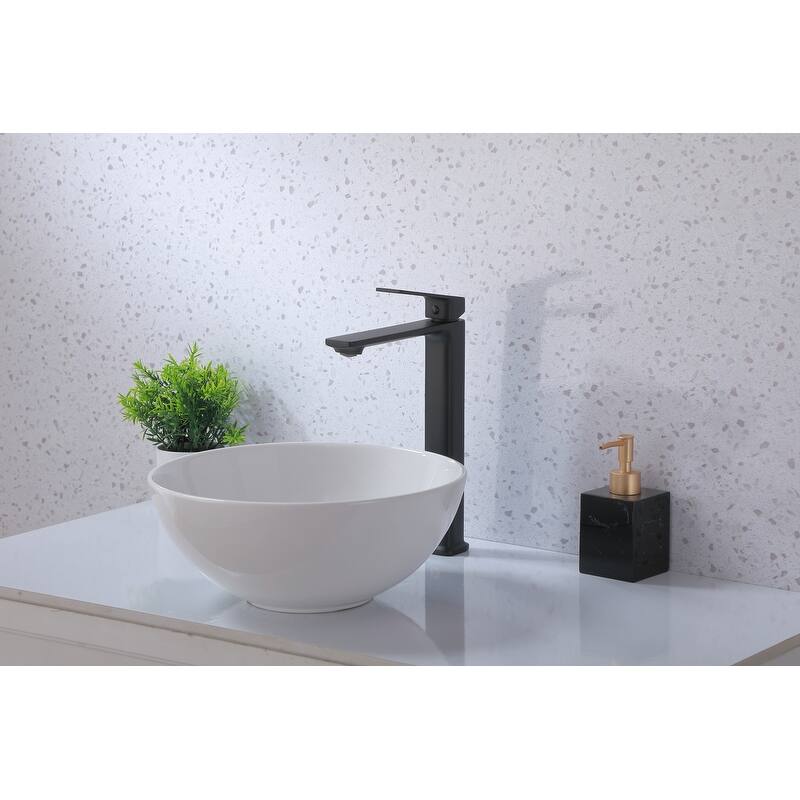 Indigo Home Single Hole Single Handle Bathroom Faucet