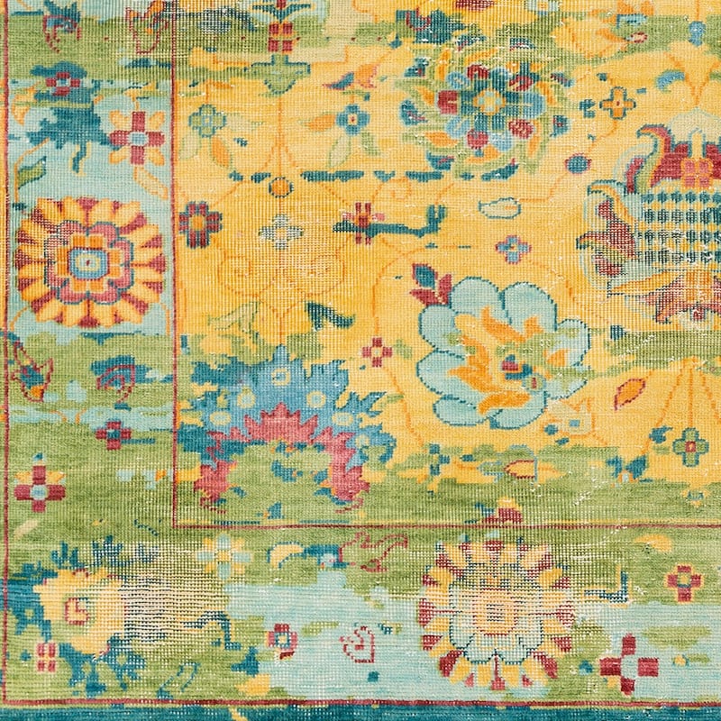 Ennoki Hand-knotted Wool Accent Rug - 2' x 3'