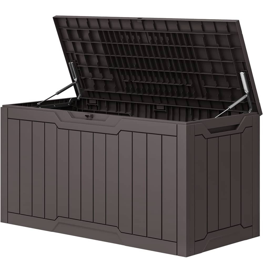 100 Gallon Outdoor Storage Waterproof Deck Box - N/A