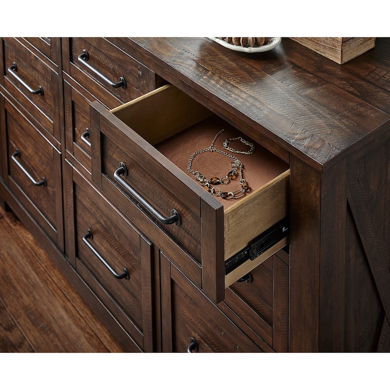 Simply Solid Shelba Solid Wood 9-drawer Dresser
