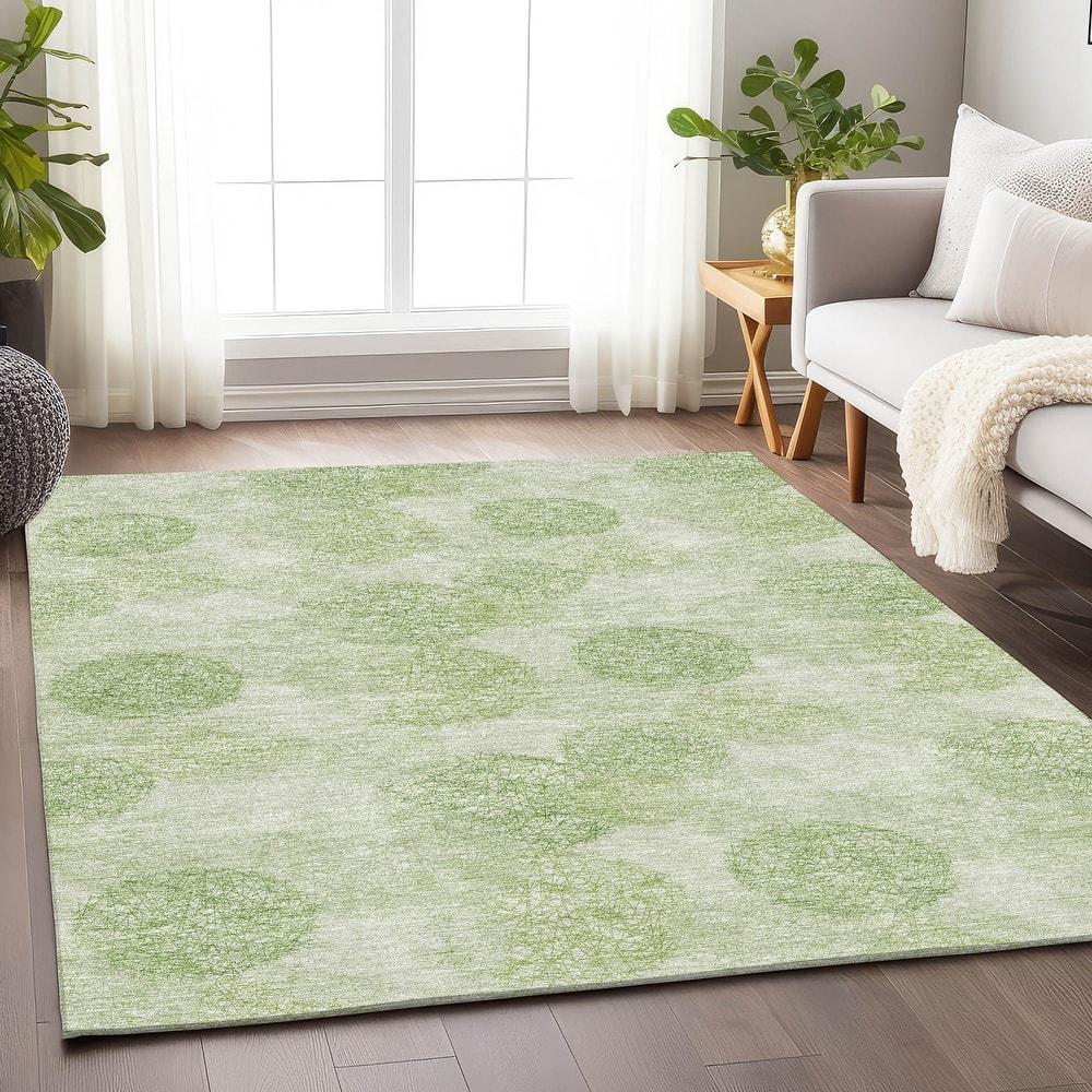 Premium Washable Super Soft Modern Sphere Mayfield Rug