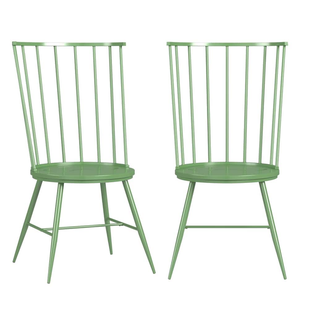Krumlov High Back Windsor Classic Dining Chairs (Set of 2)