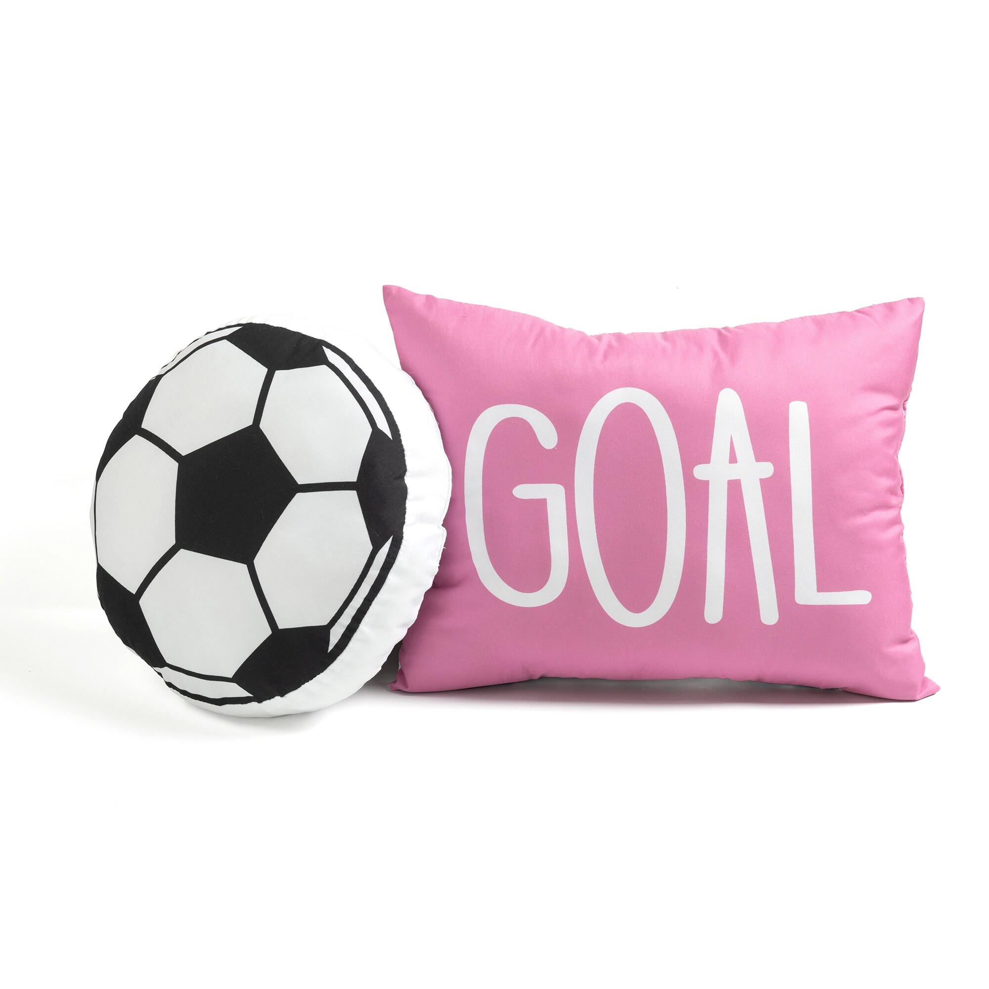 Lush Decor Girls Soccer Kick Reversible Oversized Comforter Purple Set of 5 Wayfair Bedding Sets