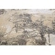 preview thumbnail 10 of 18, Abstract Oriental Area Rug Wool/ Silk Vegetable Dye Hand-knotted - 8'1" x 10'1"