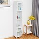 preview thumbnail 22 of 21, 71" Organizer Bathroom Tall Tower Storage Cabinet - 13" x 12" x 71" (L x W x H)