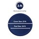 preview thumbnail 15 of 15, Blue Wave Round Leaf Net Above Ground Pool Cover