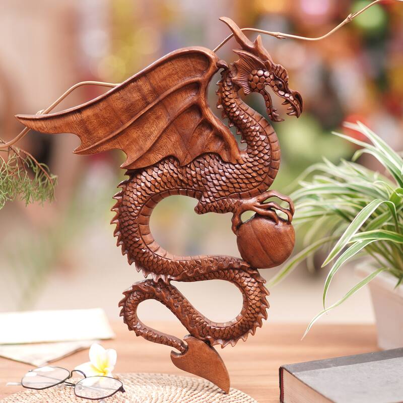 Novica Handmade Preparing For Battle Wood Relief Panel