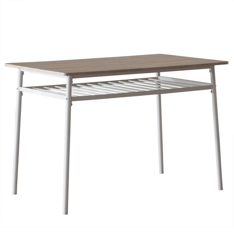 Steel Frame 6-Piece Modern Dining Set for Kitchen