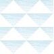 preview thumbnail 1 of 0, Seabrook Designs Day Dreamers Geo Stripe Unpasted Wallpaper 20.5 in. W x 33 ft. L - Sky Blue
