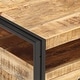 preview thumbnail 2 of 7, vidaXL Coffee Table 39.4"x21.7"x17.7" Rough Mango Wood
