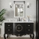 preview thumbnail 7 of 96, Modern Wall Mirrors, Rectangular Mirror with Wood Framed, Bathroom Mirror Barn Mirror Barn Door Mirror with Multi Size