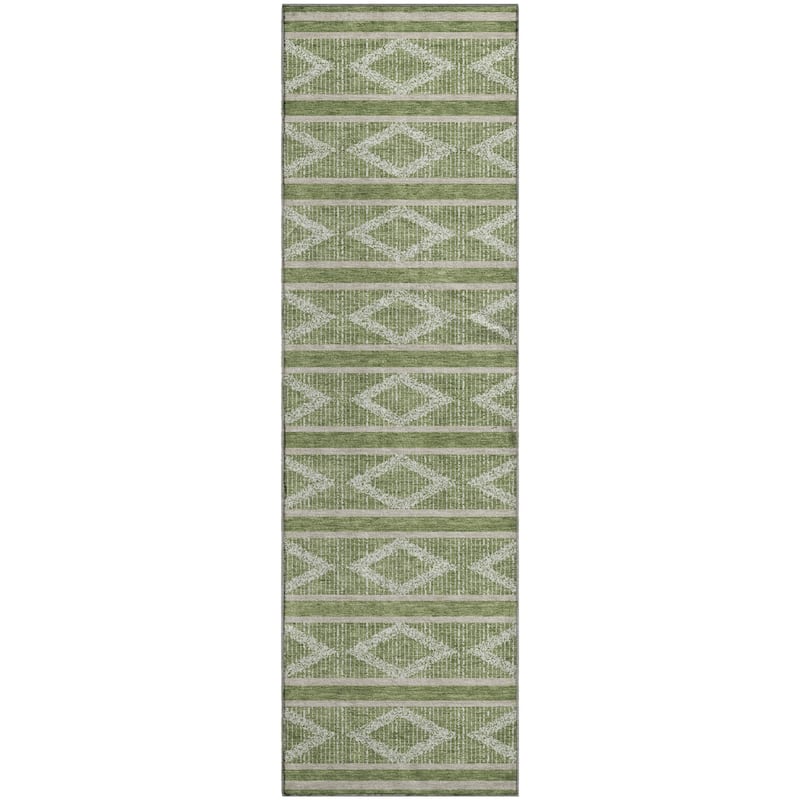 Premium Washable Super Soft Geo Diamonds Mayfield Rug