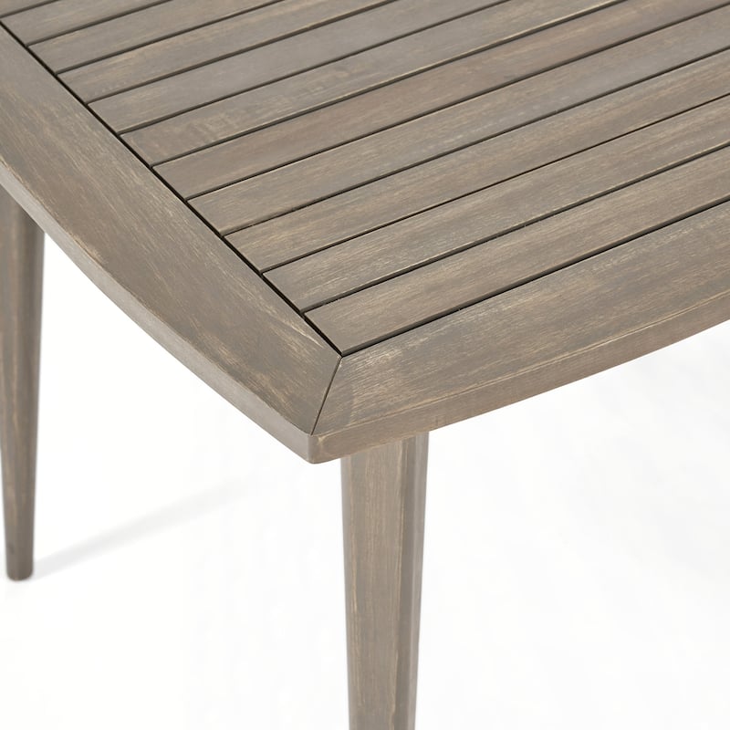 Outdoor Square Acacia Wood Table