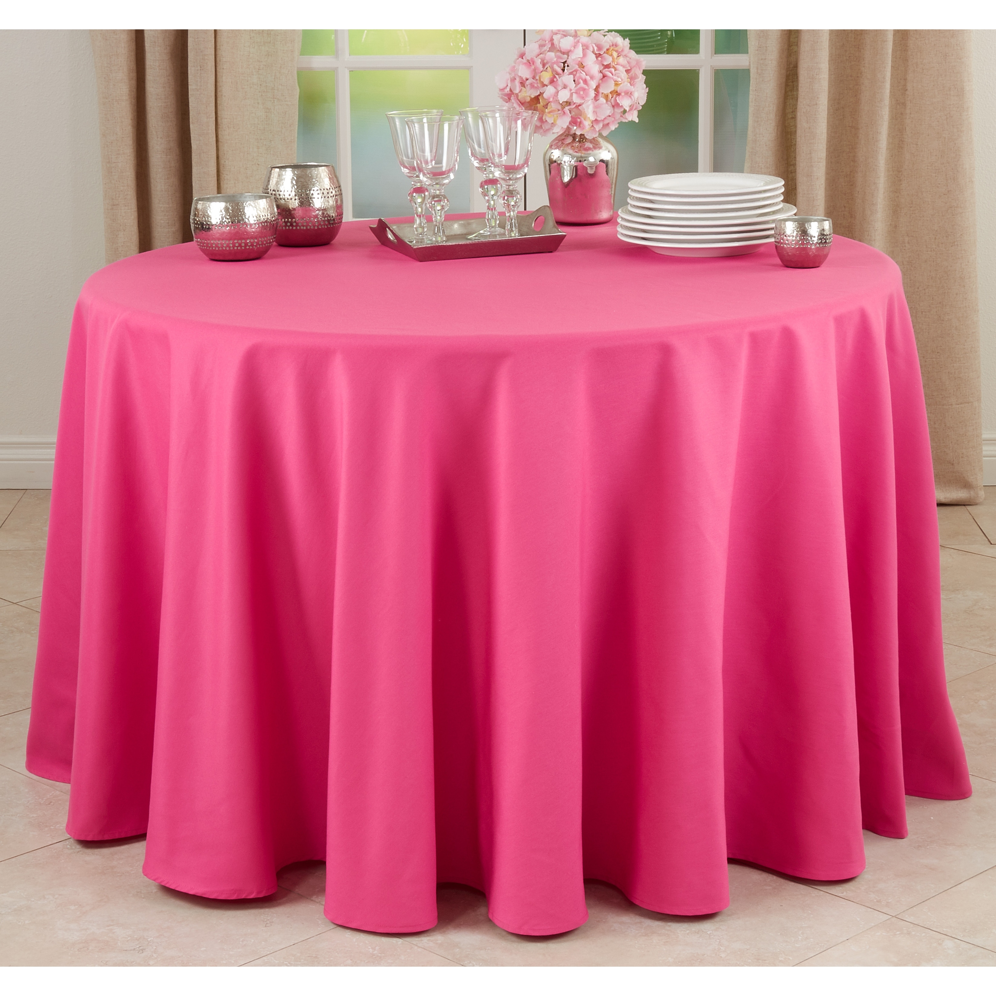 Everyday Design Solid Color Tablecloth