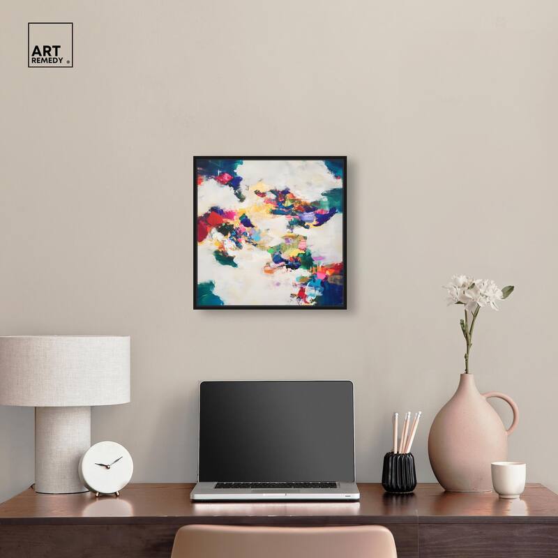 Spectrum Splash Canvas by Art Remedy