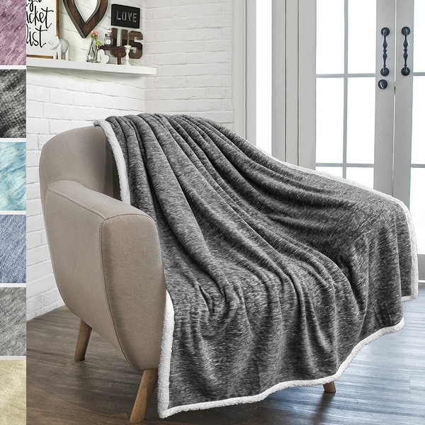 Microfiber Plaid Throw Blanket Charcoal Bed Bath Beyond 33498651
