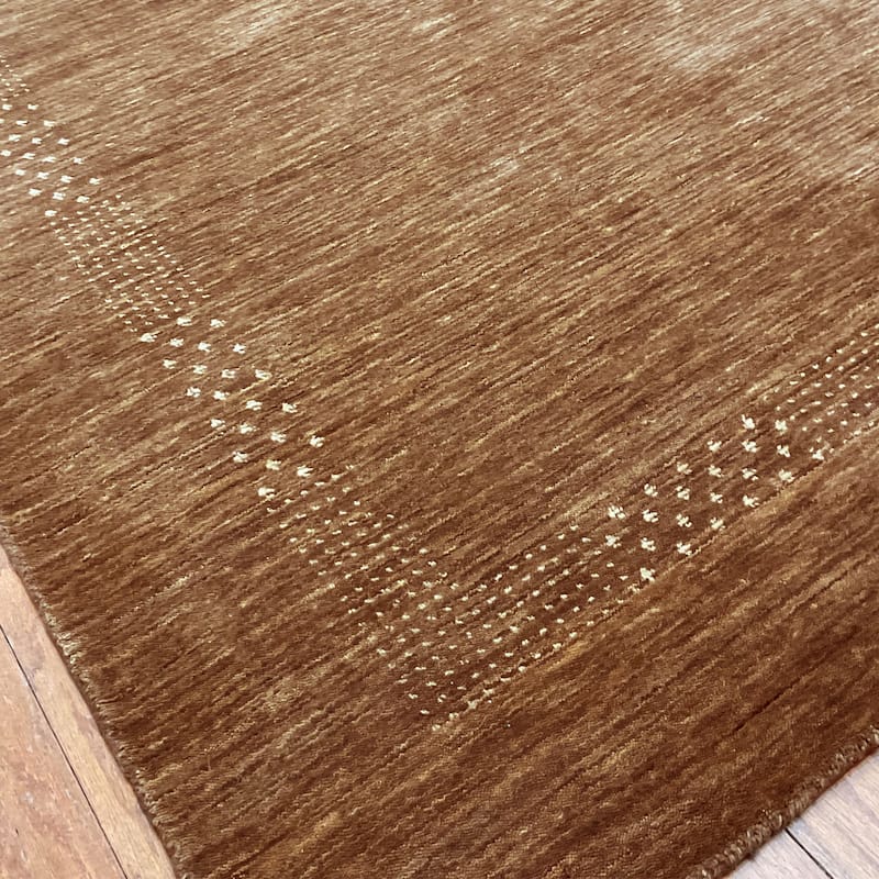 HERAT ORIENTAL Handmade Modern Gabbeh Wool Rug - 3' x 5'