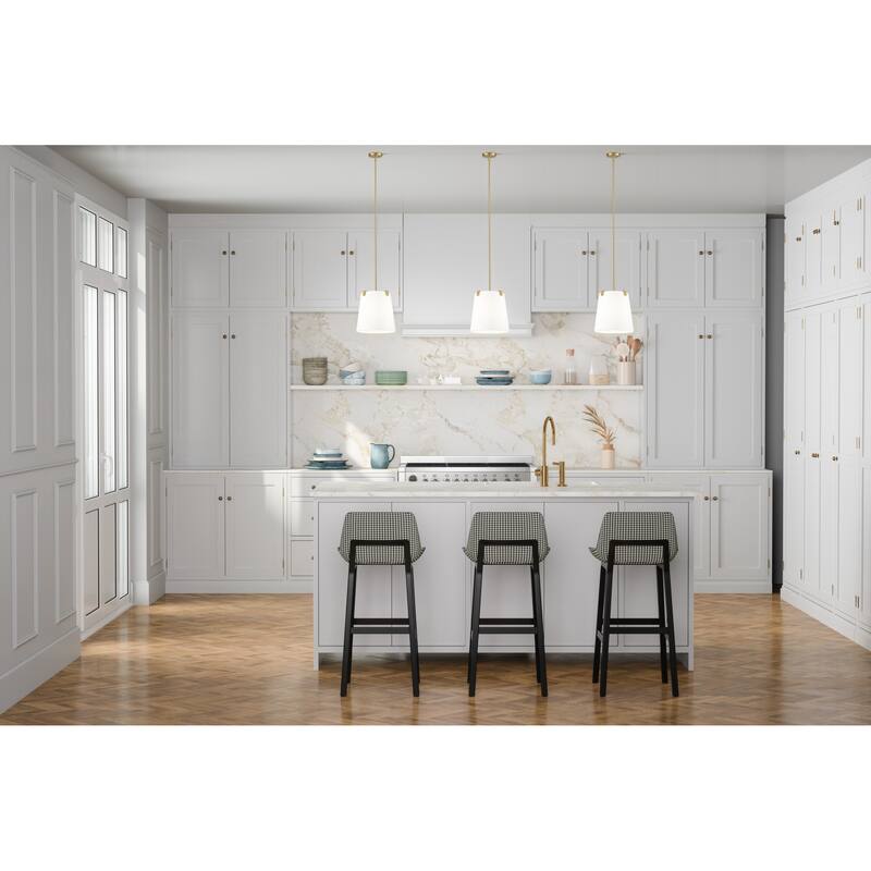 Z-Lite 3501P13 Weston 3 Light 13" Wide Pendant with Shade