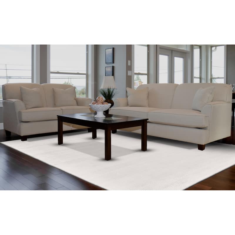 Knox R8717 Solid Modern Area Rug