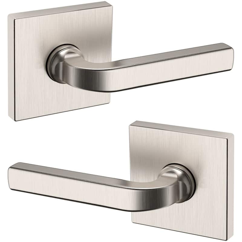 Baldwin 5190 Series Passage Door Lever Set with Square Rose from the