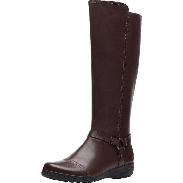 clarks tall womens boots