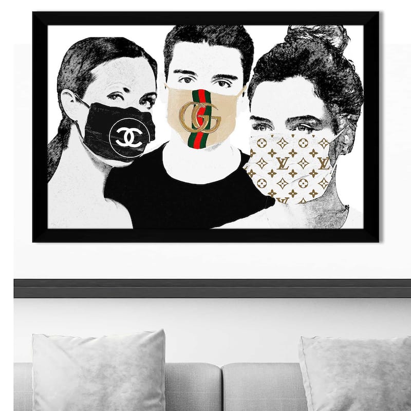 "Masked Couture" by Jodi Print on Acrylic