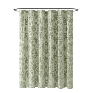 Peri Home Chenille Laurel Shower Curtain - Bed Bath & Beyond - 40624677
