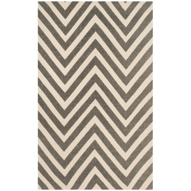 SAFAVIEH Handmade Cedar Brook Aurilla Modern Jute Rug - 2'3" x 3'9" - Grey/Ivory - Rectangle