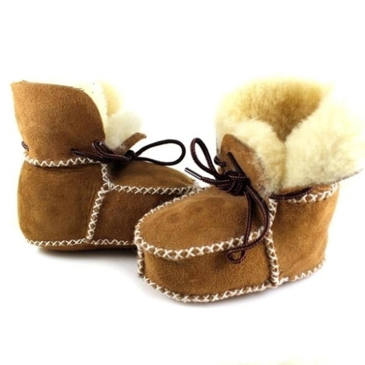 sheepskin baby boots