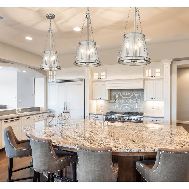 Z-Lite 341P12 Prescott 3 Light 12" Wide Pendant