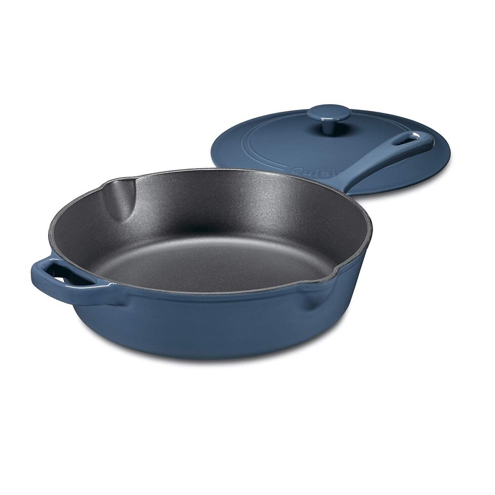 cuisinart enameled cast iron pot