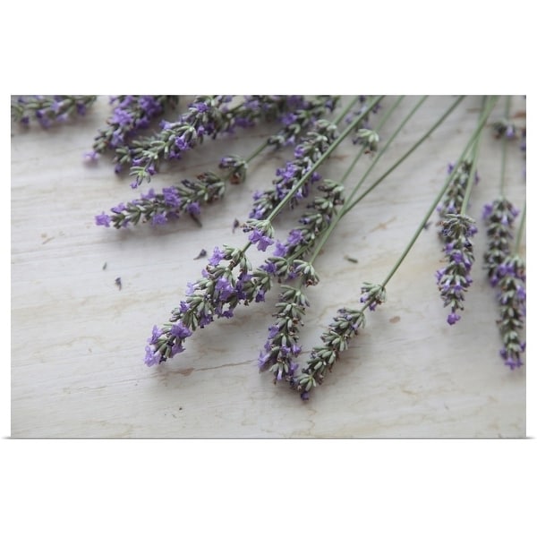 "Lavender Flowers" Poster Print